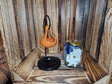 Load image into Gallery viewer, Grey Ceramic Hanging Tear Drop Wax Melter Oil Burner With 10 Wax Melts