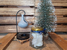 Load image into Gallery viewer, Grey Ceramic Hanging Tear Drop Wax Melter Oil Burner With 10 Wax Melts