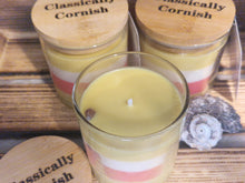 Load image into Gallery viewer, Cornish Cream Tea Candle Handmade In Cornwall