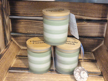 Load image into Gallery viewer, Classically Cornish Green Candle With Bluebell