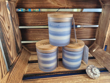 Load image into Gallery viewer, Classically Cornish Blue Candle With Caribbean Seas