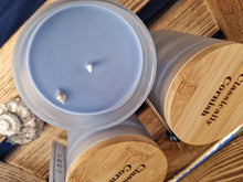 Load image into Gallery viewer, Classically Cornish Blue Candle With Caribbean Seas