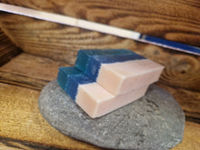 Load image into Gallery viewer, Handmade Cornish Beach Life Soap Bar With Fluffy Towels Fragrance