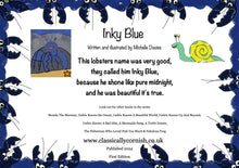 Load image into Gallery viewer, Inky Blue Rhyming Children's Story Book