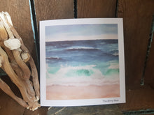 Load image into Gallery viewer, The Briny Blue Greetings Card Handmade In Cornwall