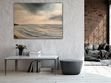 Load image into Gallery viewer, Before The Rain Original Acrylic Painting Cornwall 24" x 31"