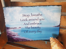 Load image into Gallery viewer, Natural Slate Original Cornish Artwork