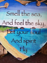 Load image into Gallery viewer, Natural Heart Slate Original Cornish Artwork