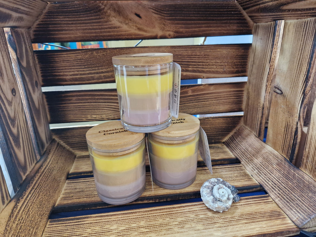 Cornish Fudge Candle With Hot Fudge
