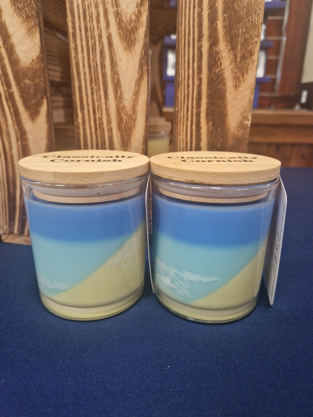 Cornish Coastline Candle With Geranium and Eucalyptus