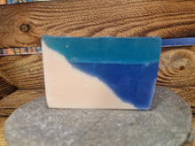 Load image into Gallery viewer, Handmade Cornish Coastline Soap Bar With Geranium &amp; Eucalyptus Fragrance

