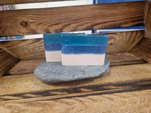 Load image into Gallery viewer, Handmade Cornish Beach Life Soap Bar With Fluffy Towels Fragrance
