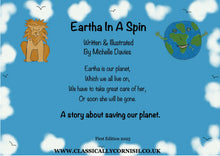 Load image into Gallery viewer, Eartha In A Spin Rhyming Children's Story By Michelle Davies
