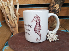 Load image into Gallery viewer, Cornish Mug With Original Artwork Seahorse
