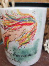 Load image into Gallery viewer, Cornish Mug With Original Artwork Rainbow Mermaid
