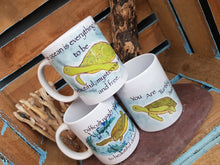 Load image into Gallery viewer, Cornish Mug With Original Artwork Turtley Awesome
