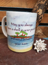 Load image into Gallery viewer, Cornish Mug With Original Artwork May You Always Have A Shell
