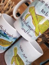 Load image into Gallery viewer, Copy of Cornish Mug With Original Artwork Turtle Quote

