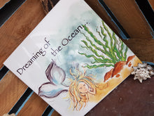 Load image into Gallery viewer, Original Cornish Artwork Tile Dreaming Of The Ocean
