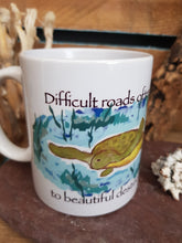 Load image into Gallery viewer, Cornish Mug With Original Artwork Turtle Quote
