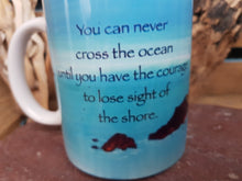 Load image into Gallery viewer, Cornish Mug With Original Artwork You Can Never Cross The Ocean
