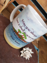 Load image into Gallery viewer, Cornish Mug With Original Artwork May You Always Have A Shell
