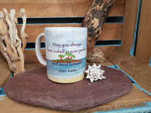 Load image into Gallery viewer, Cornish Mug With Original Artwork May You Always Have A Shell
