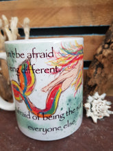 Load image into Gallery viewer, Cornish Mug With Original Artwork Rainbow Mermaid
