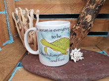 Load image into Gallery viewer, Copy of Cornish Mug With Original Artwork Turtle Quote
